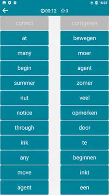 Dutch - English android App screenshot 2