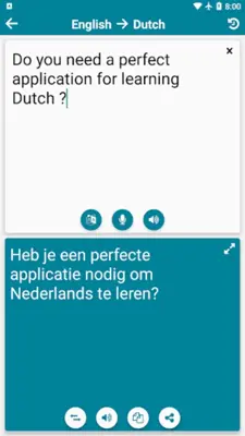 Dutch - English android App screenshot 5