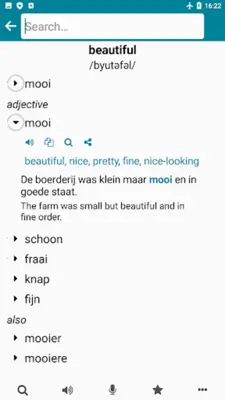 Dutch - English android App screenshot 6